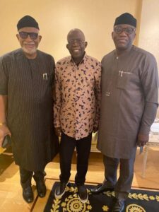 Tinubu, Akeredolu and Fayemi