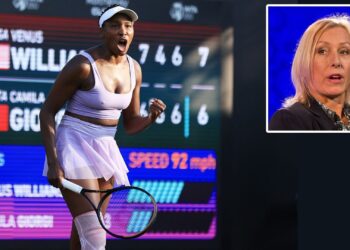 “How disgusting from Camila Giorgi” – Martina Navratilova criticizes Italian’s controversial gesture following Venus Williams’ fall at Birmingham