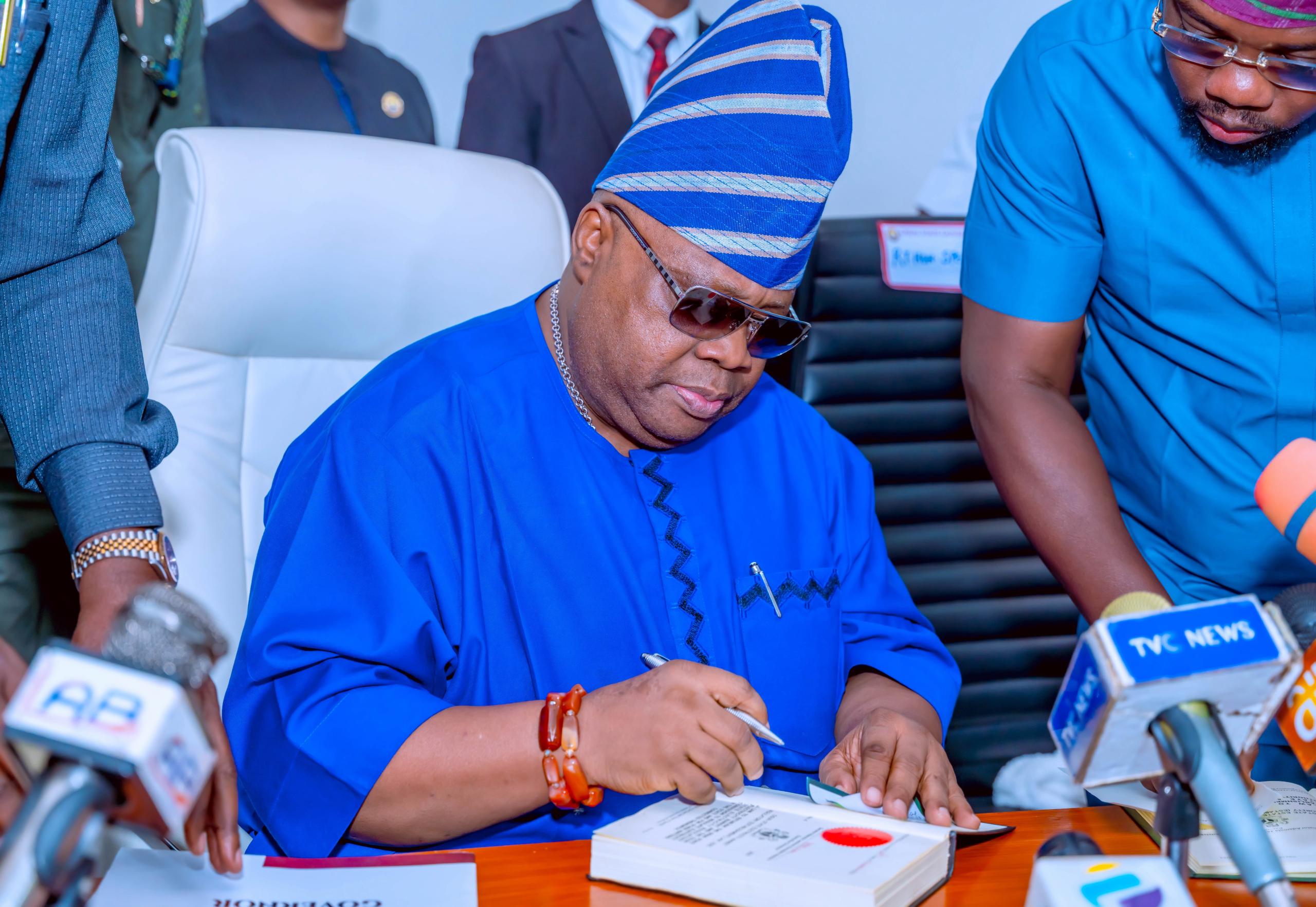 Governor Ademola Adeleke