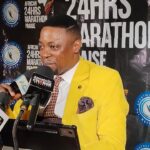 The convener of the African 24‑Hour Marathon Praise, Apostle (Dr.) Lawrence Bamilaw