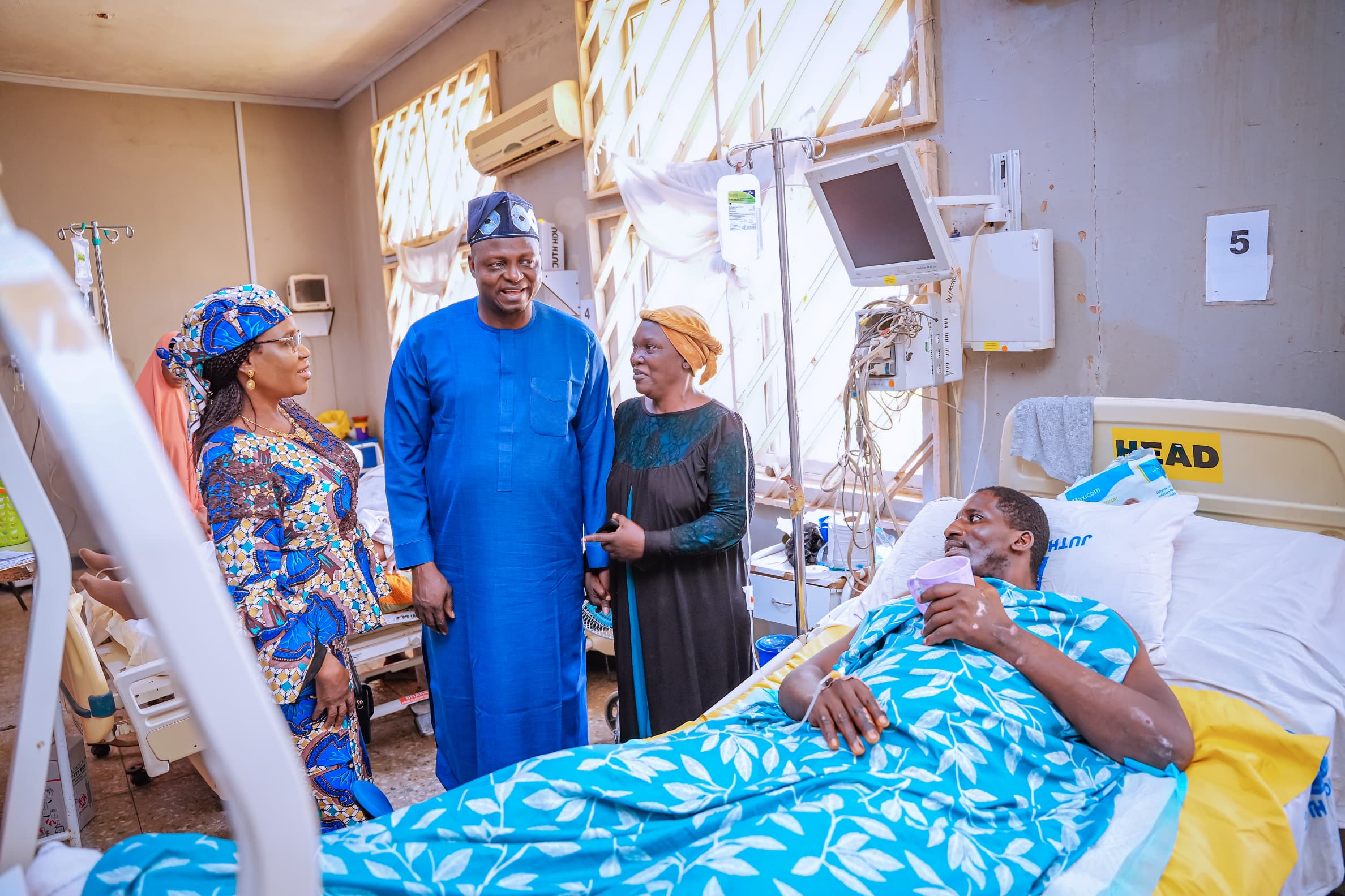 APC National Chairman, Yilwatda Visits Angwan Rukuba Attack Victims, Donates N15 Million