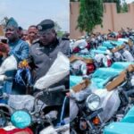 Osun ALGON Hands Over 300 Motorcycles to Security Agencies