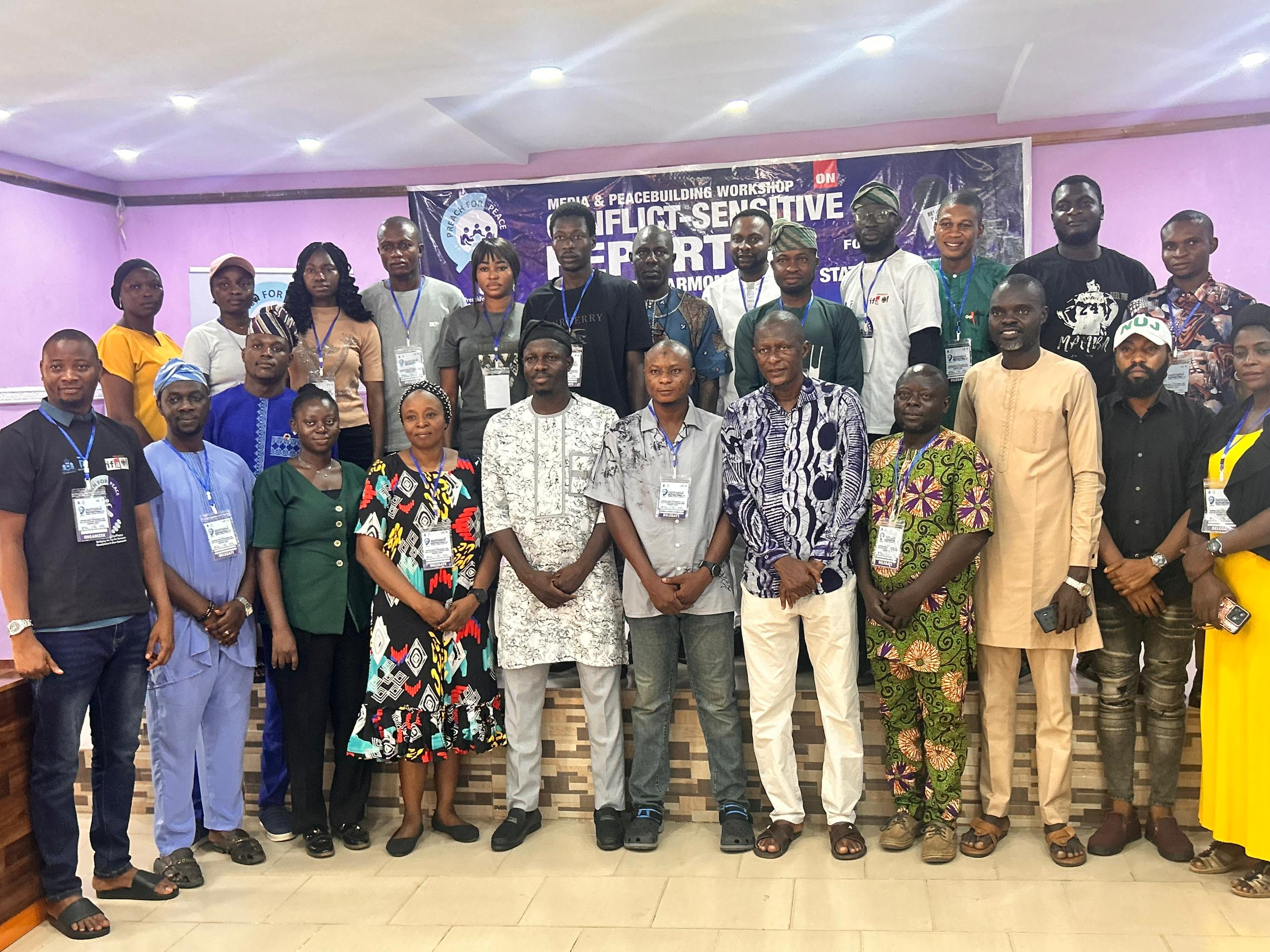 FBI Trains Journalists on Conflict-Sensitive Reporting to Promote Peace in Osun communities