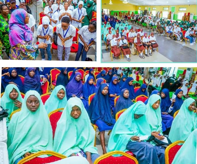 Oyebamiji’s Wife Donates 500 Sanitary Pads To Osun Schoolgirls